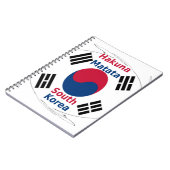 Zuid-Korea Hakuna Matata Notitieboek (Linkerzijde)