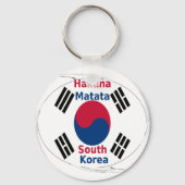 Zuid-Korea Hakuna Matata Sleutelhanger (Voorkant)