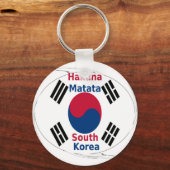 Zuid-Korea Hakuna Matata Sleutelhanger (Voorkant)