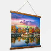 Zuid-Korea Hangend Wandkleed (Gebogen)