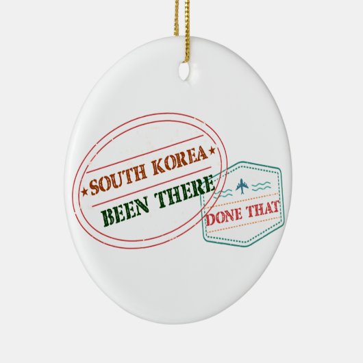 Zuid-Korea heeft het volgende gedaan: Keramisch Ornament (Rechts)