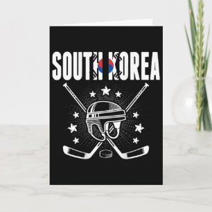 Zuid-Korea IJshockeyfans Jersey Koreaanse Vlag Puc Kaart