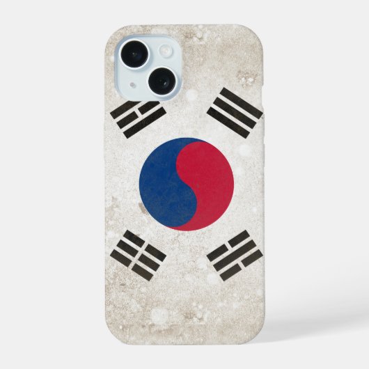 Zuid-Korea iPhone 15 Case (Achterkant)