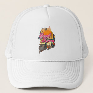 Zuid-Korea kaart Trucker Pet