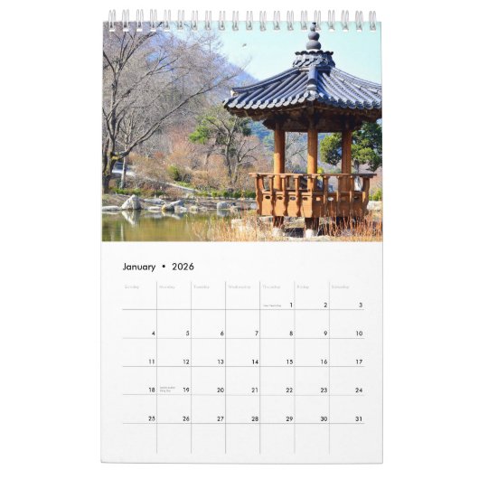 Zuid-Korea Kalender (Jan 2026)