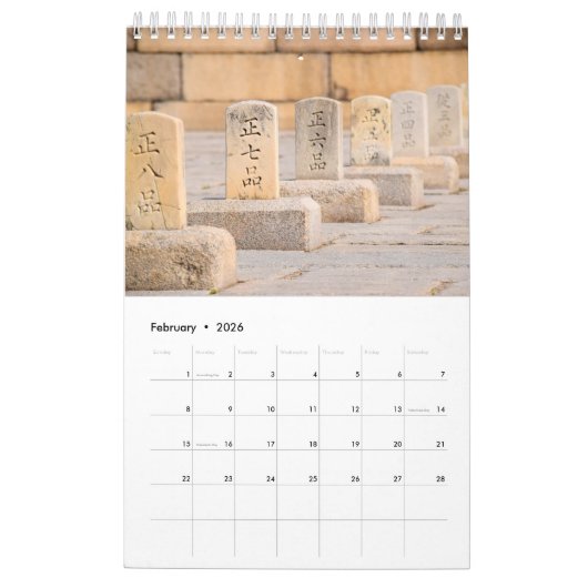 Zuid-Korea Kalender (Feb 2026)
