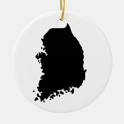 Zuid-Korea Keramisch Ornament (Voorkant)
