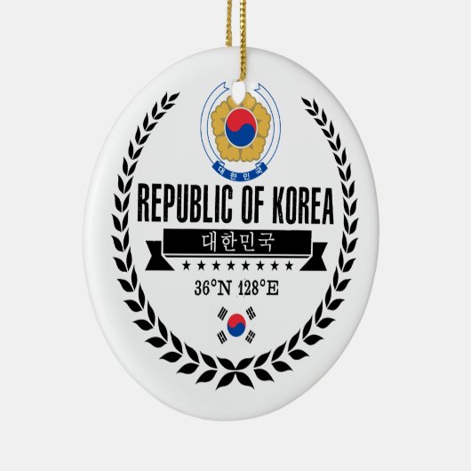 Zuid-Korea Keramisch Ornament (Rechts)