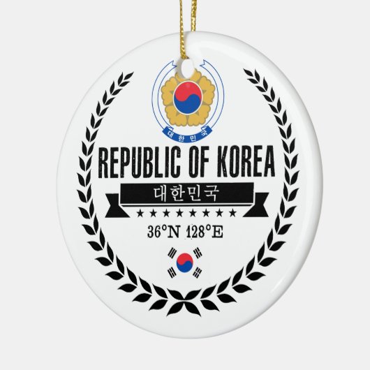 Zuid-Korea Keramisch Ornament (Links)