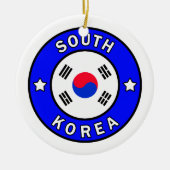 Zuid-Korea Keramisch Ornament (Voorkant)