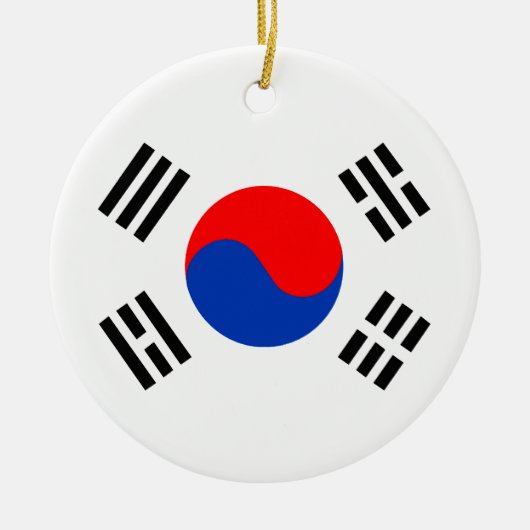 Zuid-Korea Keramisch Ornament (Voorkant)