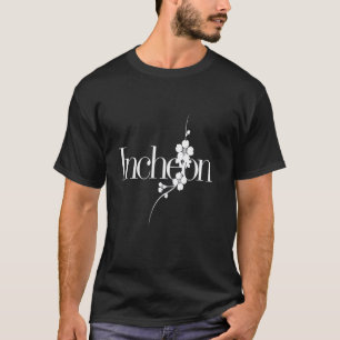 Zuid-Korea Kersenbloesemseizoen Retro Incheon T-shirt