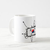 zuid - korea koffiemok (Voorkant links)