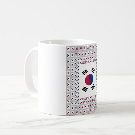  Zuid-Korea Koffiemok (Voorkant links)