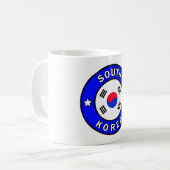 Zuid-Korea Koffiemok (Voorkant links)