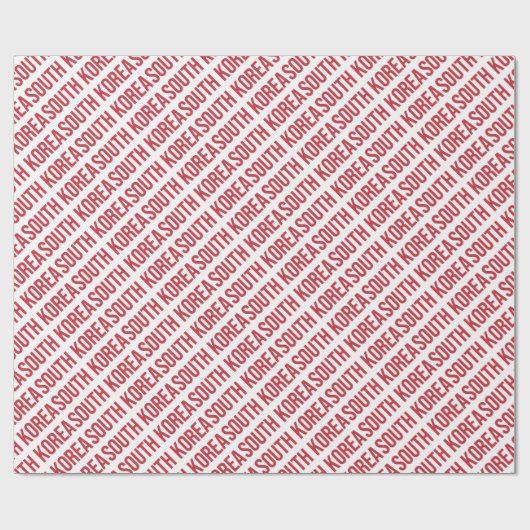 Zuid-Korea - Korea - 대 한 국 Cadeaupapier (Vlak)