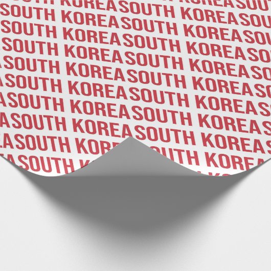 Zuid-Korea - Korea - 대 한 국 Cadeaupapier (Hoek)