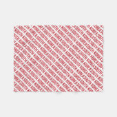 Zuid-Korea - Korea - 대 한 국 Fleece Deken (Voorkant (Horizontaal))