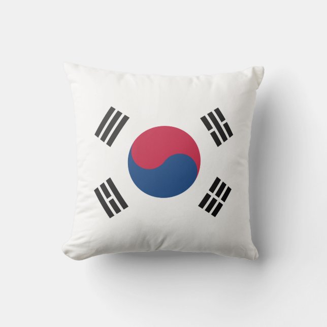 Zuid-Korea Kussen (Voorkant)