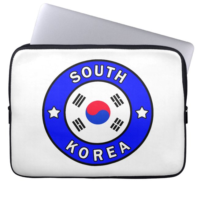 Zuid-Korea Laptop Sleeve (Voorkant)