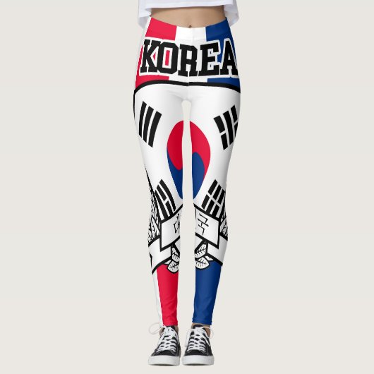 Zuid-Korea Leggings (Voorkant)