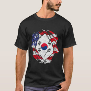 Zuid-Korea Liefde Zuid-Korea Trots Koreaanse Patri T-shirt