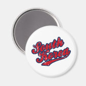 Zuid-Korea Magneet (Voorkant / Achterkant)