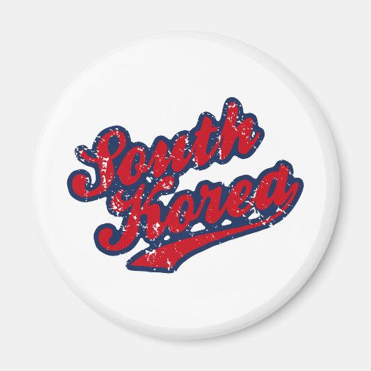 Zuid-Korea Magneet (Voorkant)