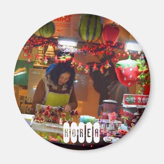 Zuid-Korea Magneet (Voorkant)