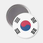 Zuid-Korea Magneet (Voorkant / Achterkant)