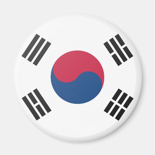 Zuid-Korea Magneet (Voorkant)