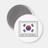 Zuid-Korea Magneet (Voorkant / Achterkant)