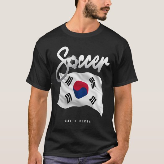 Zuid-Korea Marokkaanse vlag T-shirt (Voorkant)