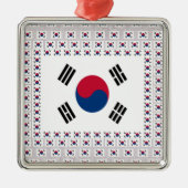  Zuid-Korea Metal Ornament (Voorkant)