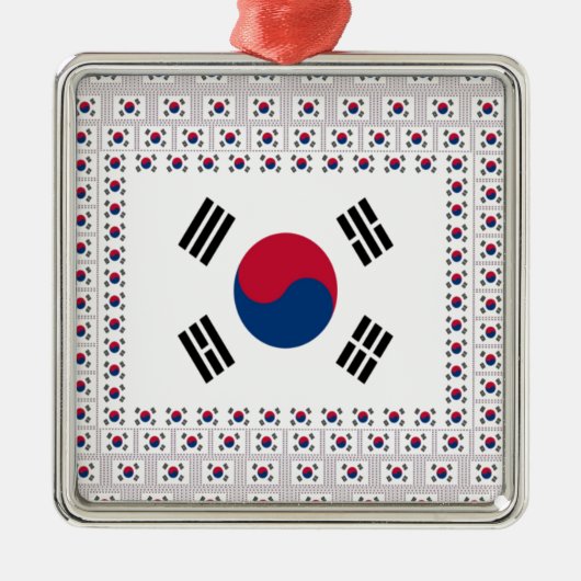  Zuid-Korea Metal Ornament (Voorkant)