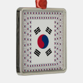Zuid-Korea Metalen Ornament (Rechts)
