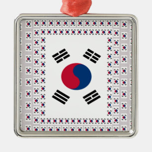  Zuid-Korea Metalen Ornament