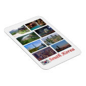 Zuid-Korea - Mozaïek - Magnet Magneet (Rechterzijde)