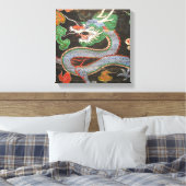 Zuid-Korea Namdaemun Sungnyemun Dragon Canvas Afdruk (Insitu (Slaapkamer))