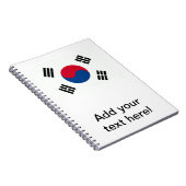 Zuid-Korea Notitieboek (Rechterzijde)