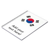 Zuid-Korea Notitieboek (Linkerzijde)