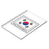 Zuid-Korea Notitieboek (Linkerzijde)