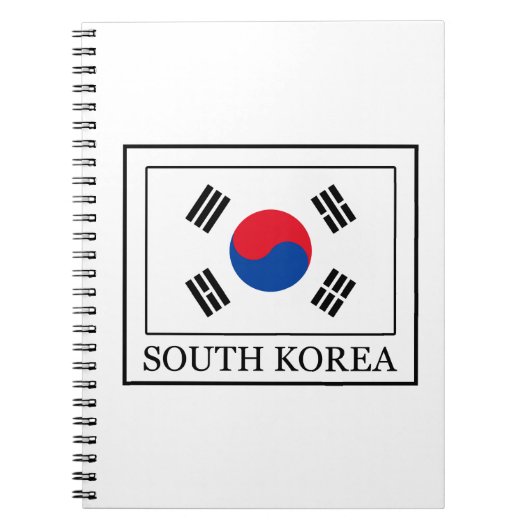 Zuid-Korea Notitieboek (Voorkant)