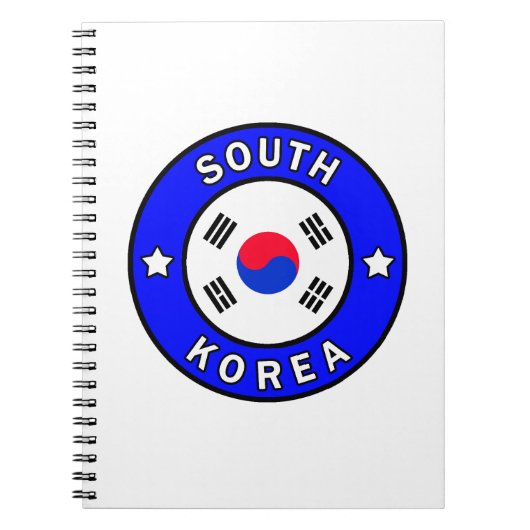 Zuid-Korea Notitieboek (Voorkant)