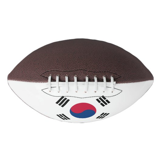 Zuid-Korea, onder de vlag van een Patriottisch-Ame American Football (Voorkant)