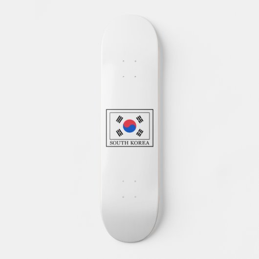 Zuid-Korea Persoonlijk Skateboard (Voorkant)