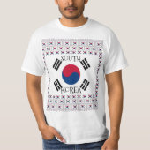 Zuid-Korea Populaire kleuren T-shirt (Voorkant)