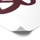 Zuid-Korea Poster (Hoek)