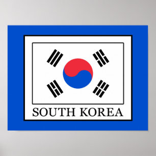 Zuid-Korea Poster