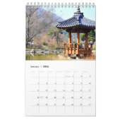 Zuid-Korea Reis Kalender (Jan 2026)